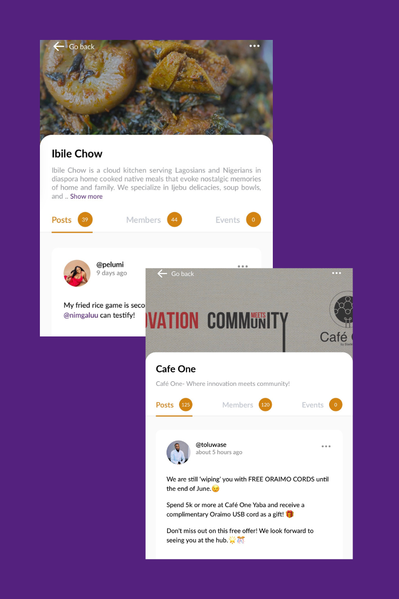 you can create and run multiple communities on Fusion