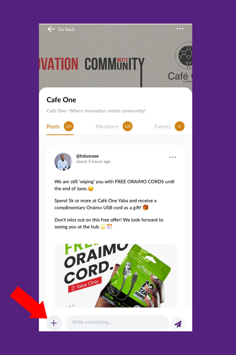 encourage community user-generated content
