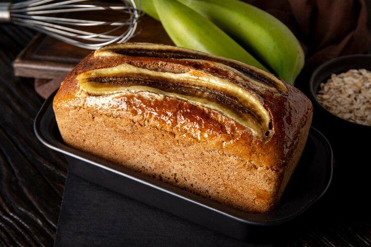 picture showing banana bread as a weight gain food