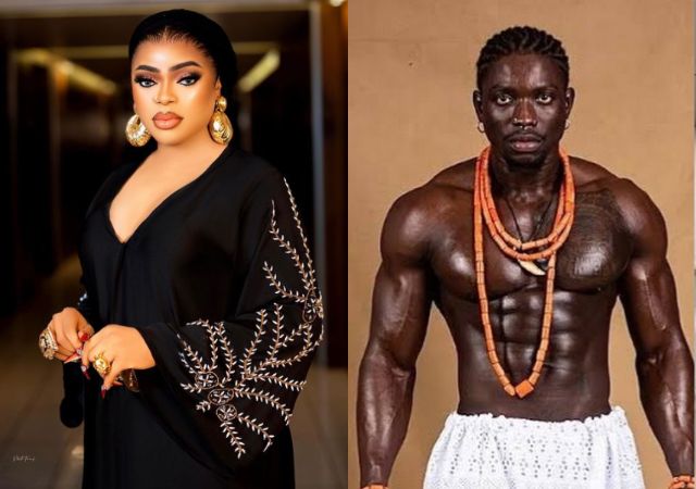 picture showing Nigerian entertainment Celebrities, VDM and Bobrisky