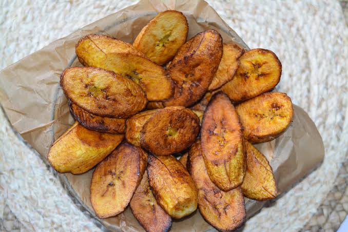 Picture showing fried plantain as Nigerian comfort food