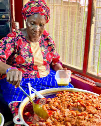 Picture showing Iya Toyin of Iya Toyin Amala