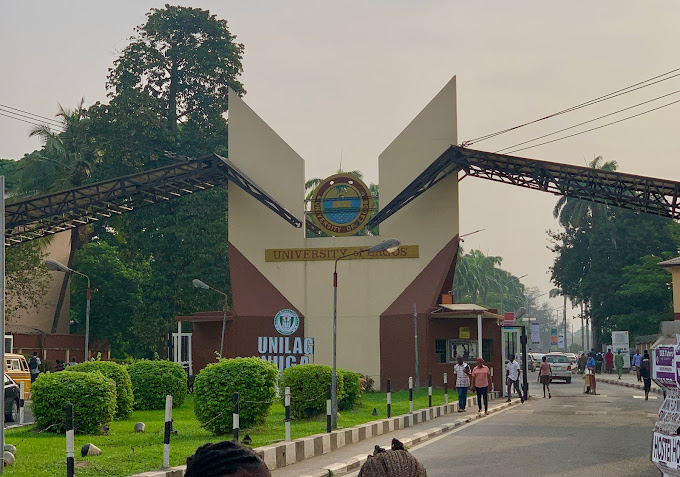 Picture showing Nigerian Ivy Leagues - University of Lagos, main gate