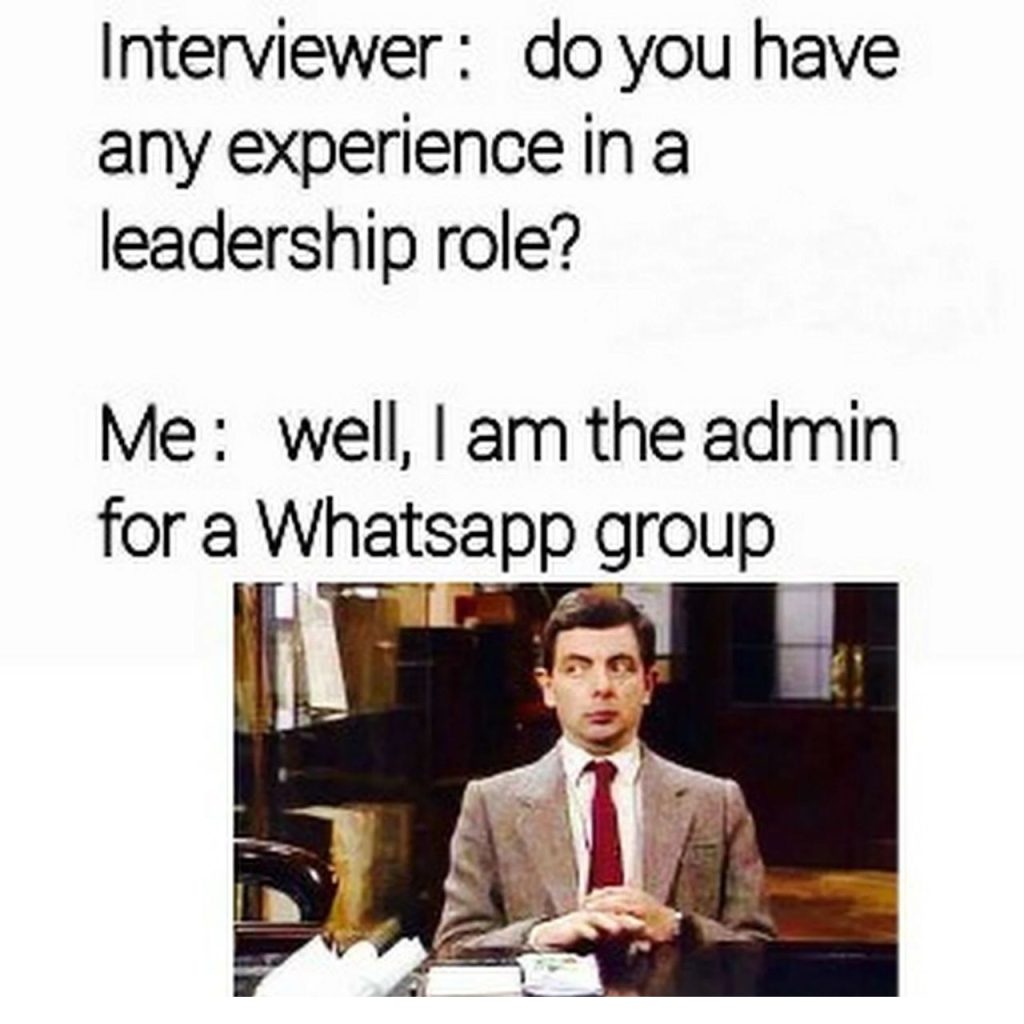 picture showing whatsapp group admin memes