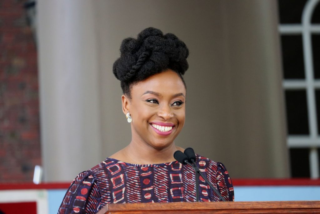 Chimamanda Ngozi Adiche. Nigerian Woman making an impact