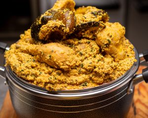 Low budget Egusi soup. Nigerian delicacies