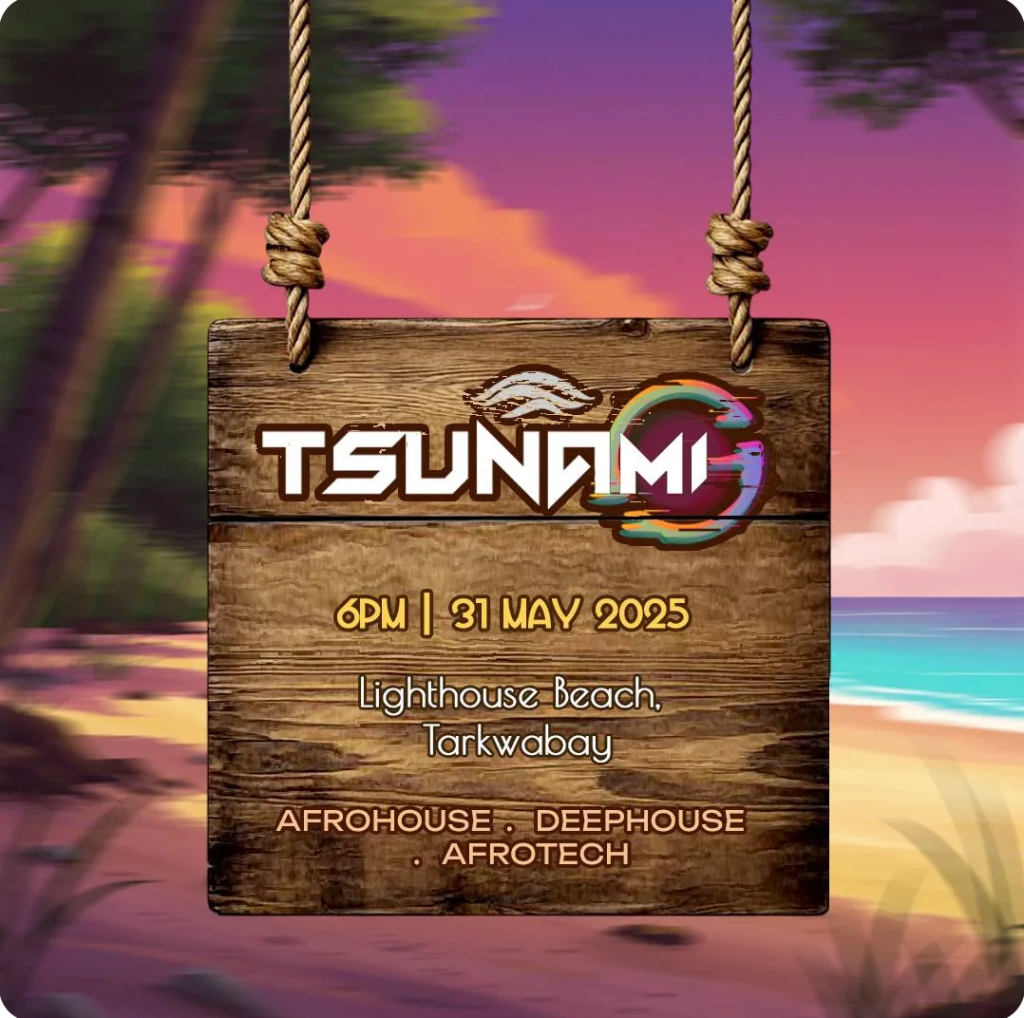 Tsunami Afrohouse Event happening this weekend