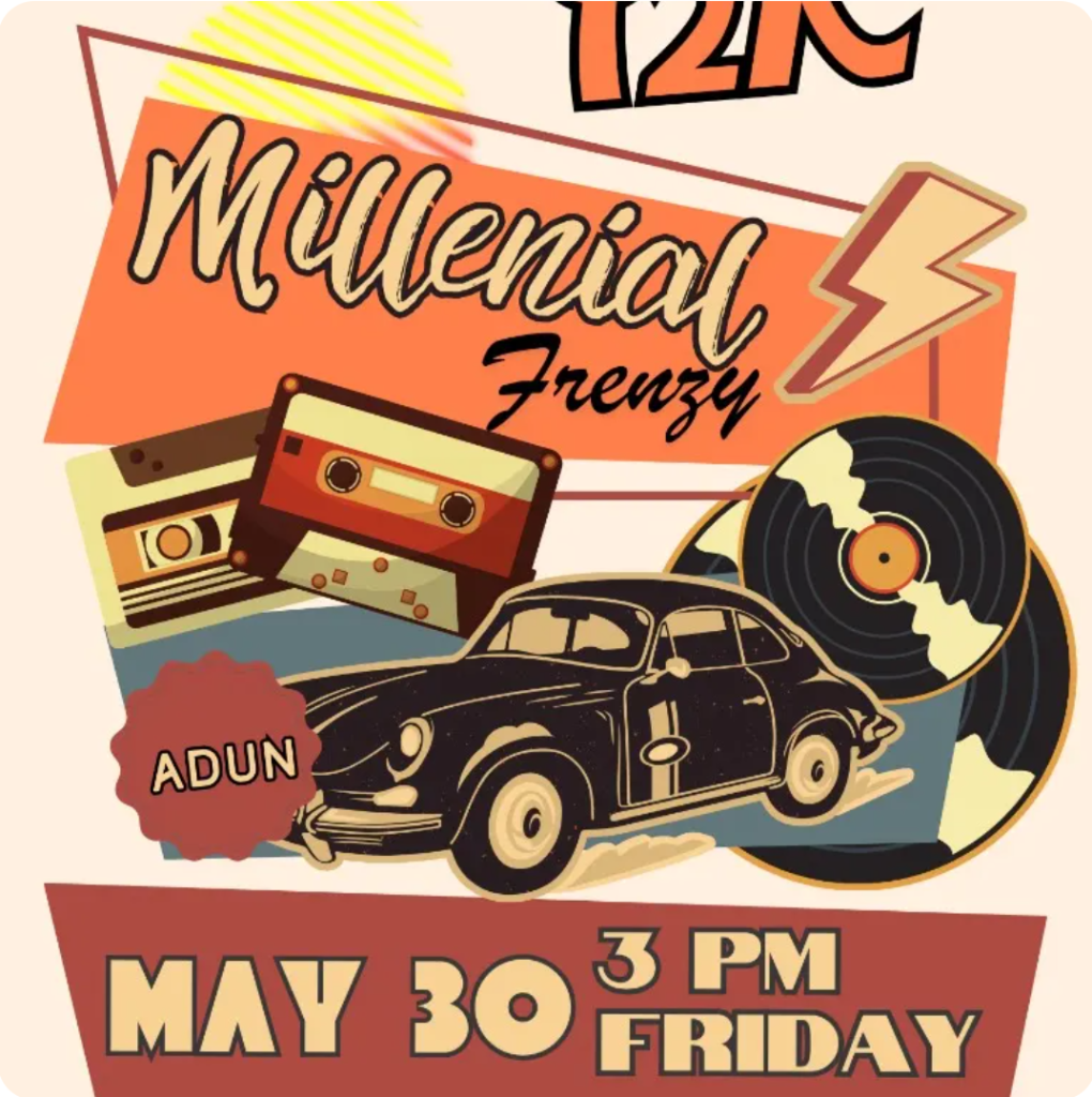 Y2K: Millennial Frenzy happening this weekend