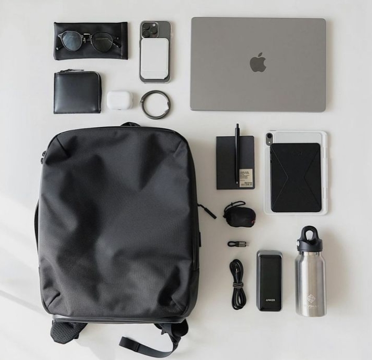 what's in a designer's bag